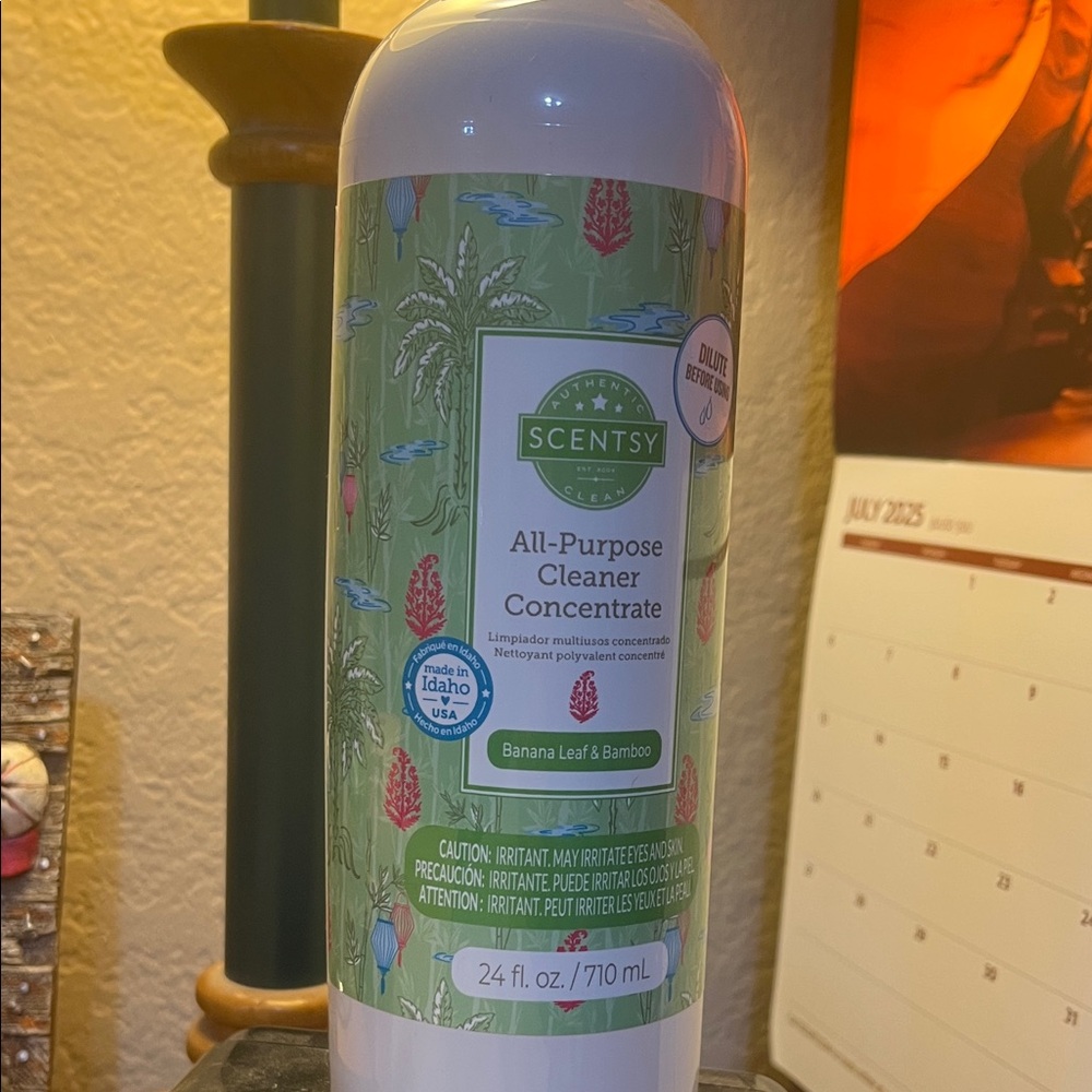 Scentsy Banana Leaf & Bamboo All Purpose Cleaner Concentrate